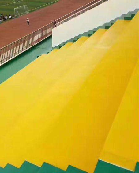 沛县球场台阶翻新修补改造